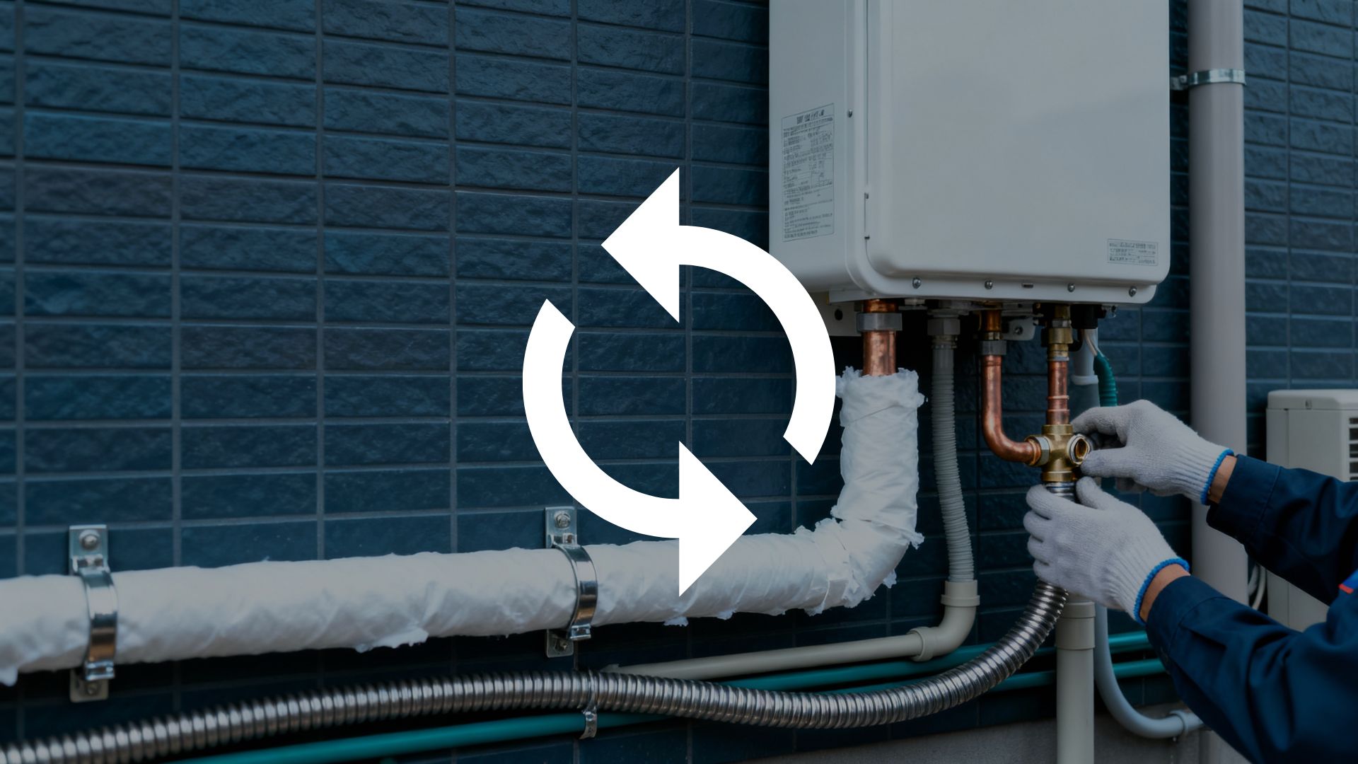 給湯器交換のイメージ